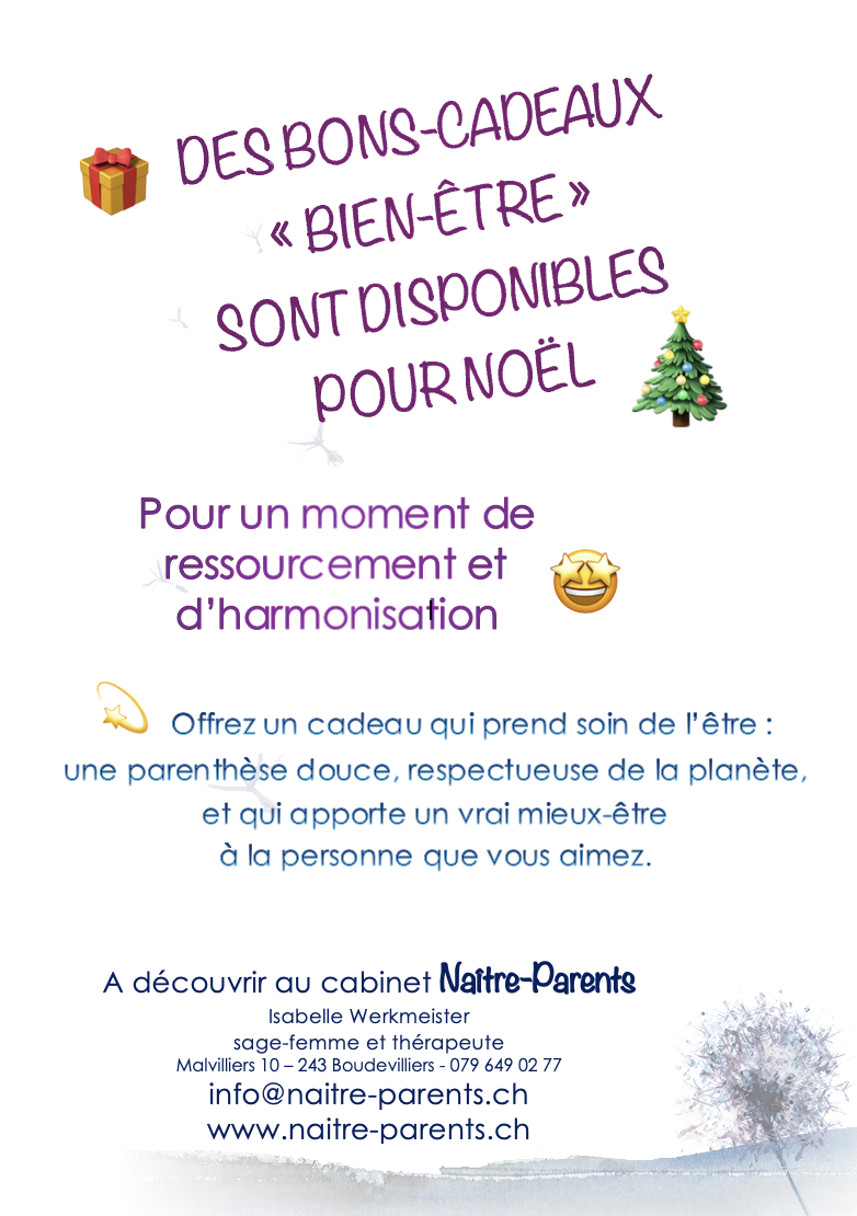 Bons-Cadeaux pour Noël