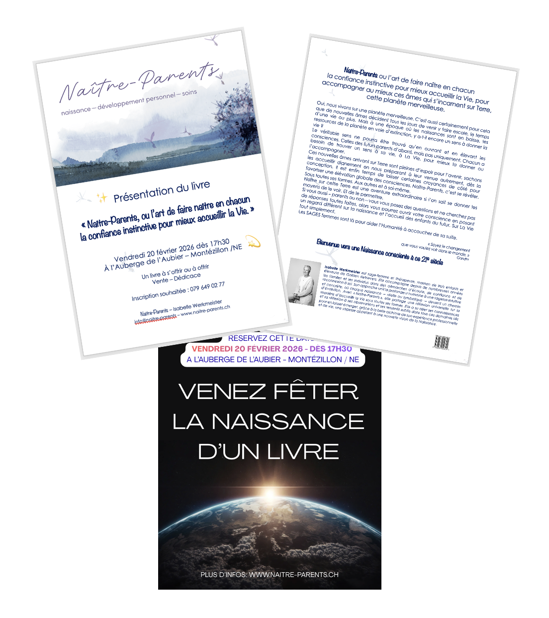 VENEZ FÊTER LA NAISSANCE DE MON LIVRE LE 20 FEVRIER 2026 🤩