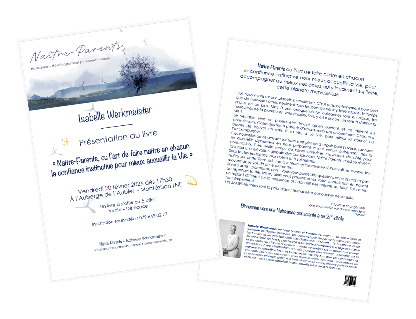 Présentation du livre « Naître-Parents ou l&rsquo;art de faire naître en chacun la confiance instinctive pour mieux accueillir la Vie »