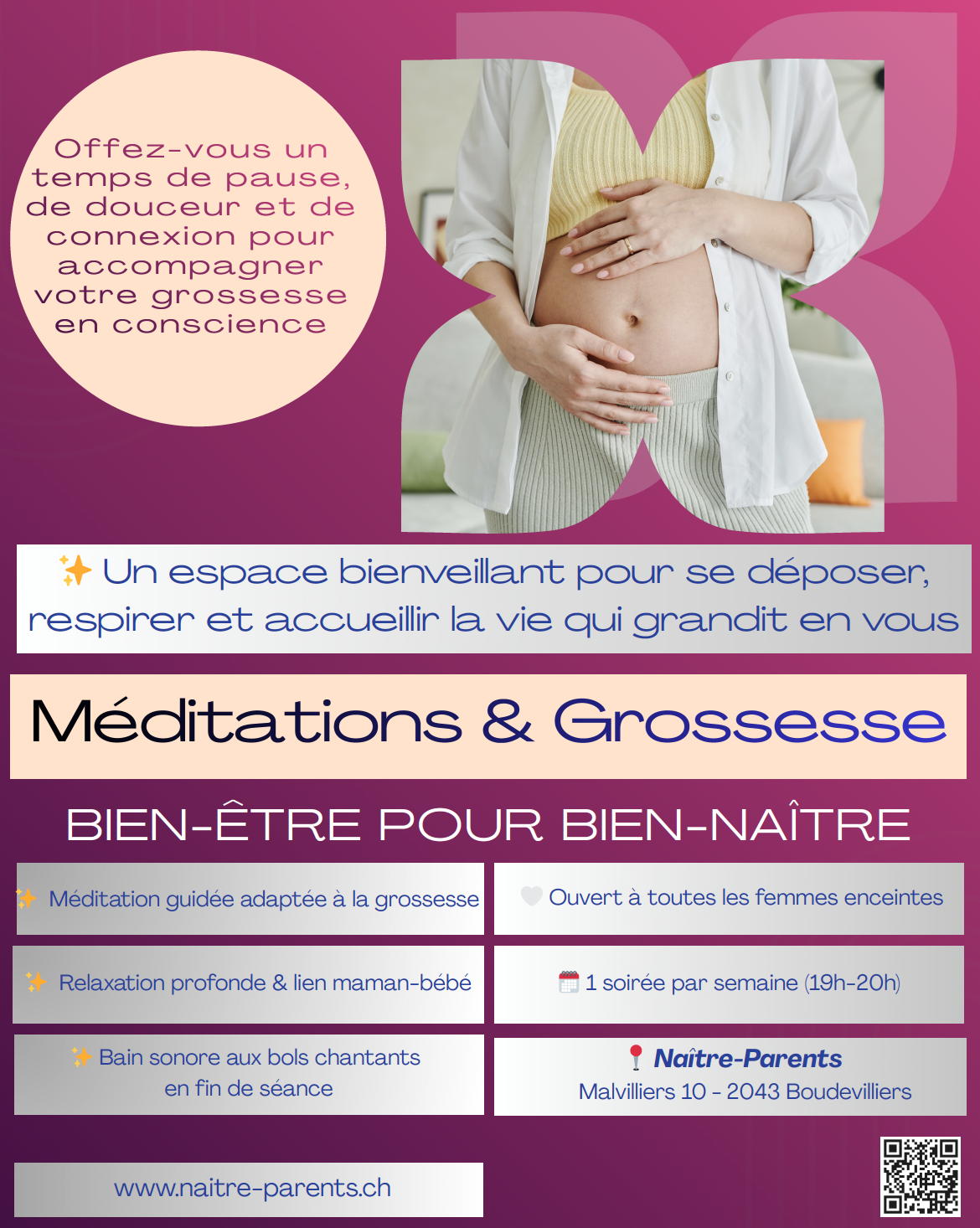 « Méditations & Grossesse »