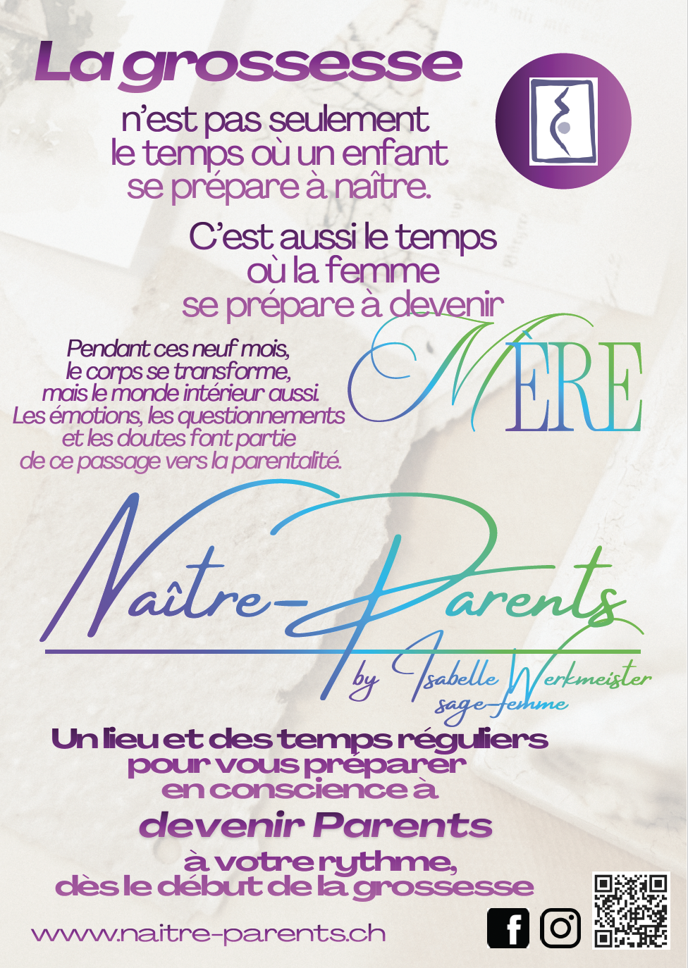 Préparation à la Grossesse, l&rsquo;Accouchement, la Naissance et la Parentalité