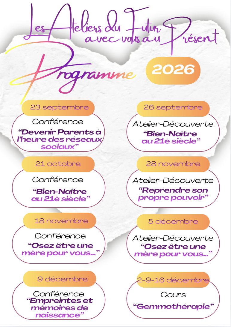 « Programme 2ème semestre 2026 »
